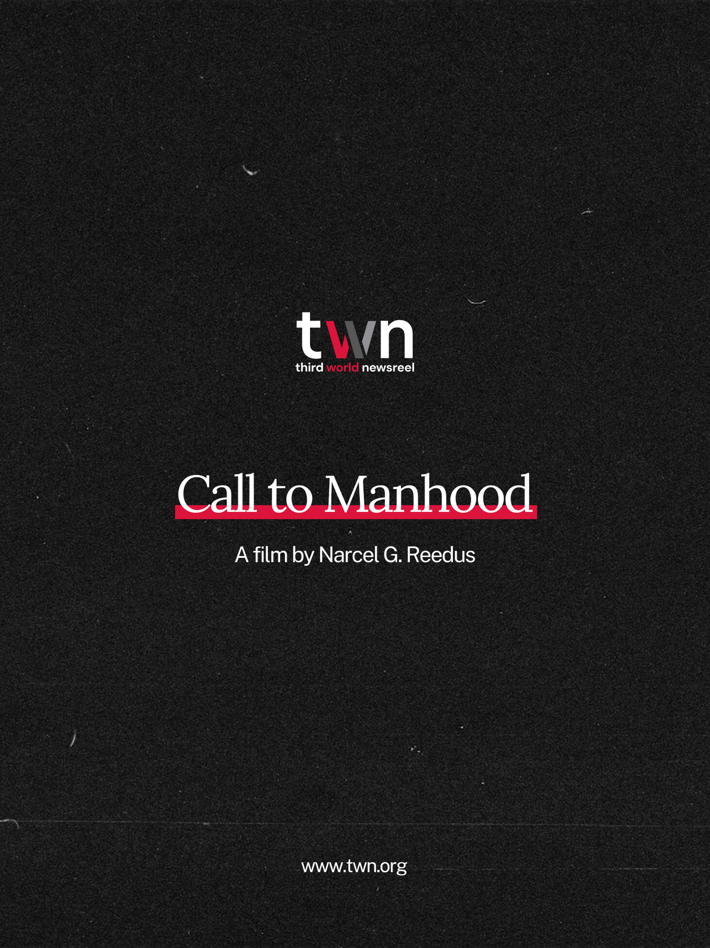Call to Manhood