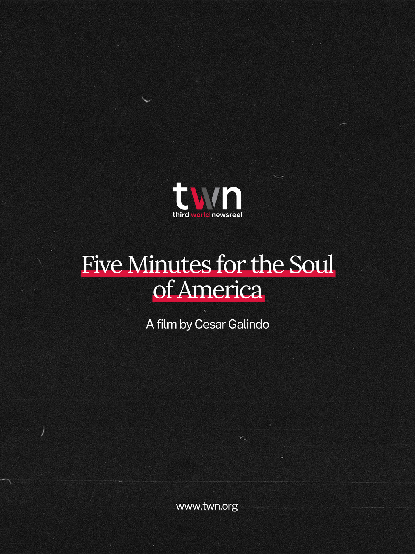 Five Minutes For the Soul of America