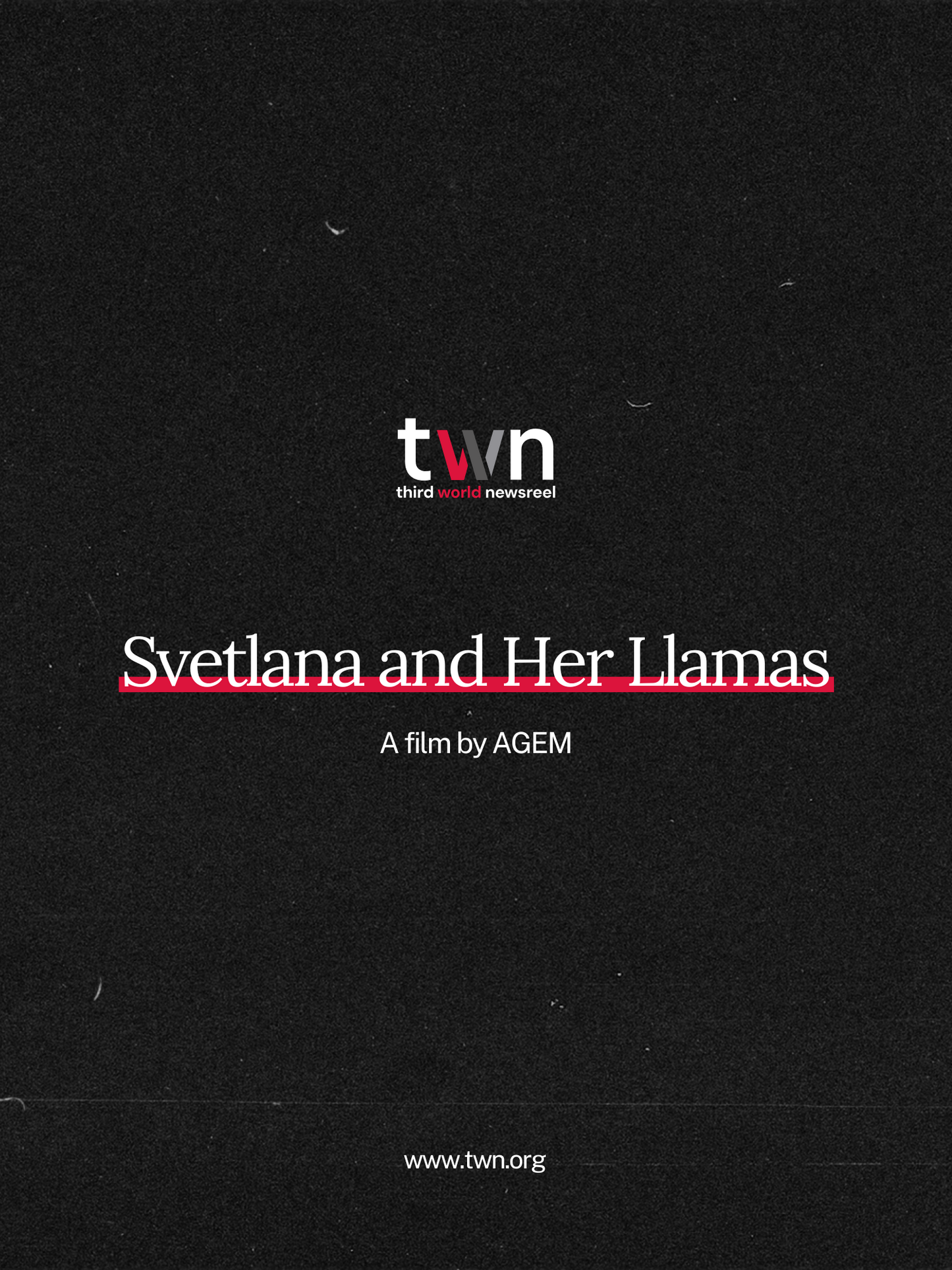 Svetlana and Her Llamas (AGEM Short)